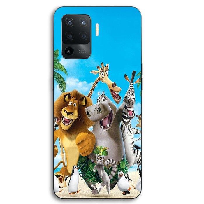 Coque Pour Oppo A94 Madagascar Anime Maniacase