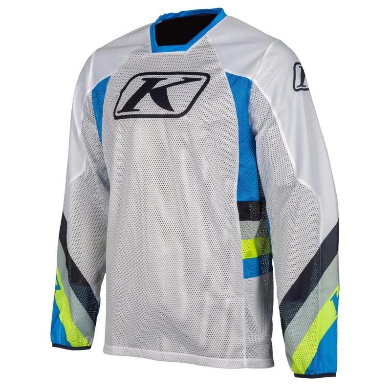 KLIM Off-Road Motorcycle Riding Shirt Long Sleeve Quick-Dry Loose Fit UV Protection Breathable Cycling Top Men Women