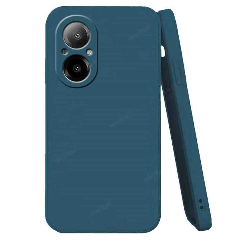Для Realme C67 чехол OPPO Realme C67 Capas объектив защитный жидкий силиконовый телефон бампер задняя крышка TPU мягкие Fundas Realme C67 4G