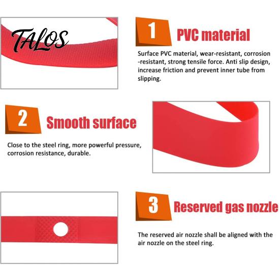 Bikes Tire Pad 12/14/16/18/20/22/24/26/27.5 inch/700C Explosion-Proof PVC MTB Mountain Cycling Bike Bicycle Rim Tape Belt