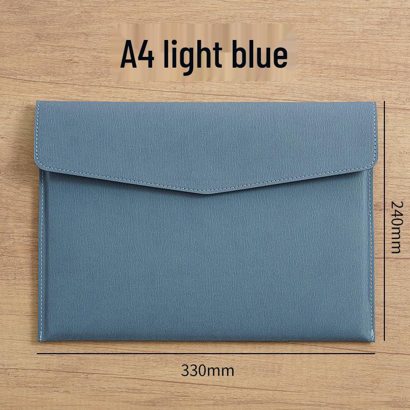 Кожаный держатель для документов формата А4 с настраиваемым логотипом