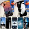 Чехол для телефона Samsung Galaxy A05 A06 A16 A54 A34 A14 A55 A35 A15 A53 A33 A13 A22 A32 A52 с рисунком Самолет Летать Путешествие
