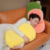 Cartoon Solid Color Cat Belly Pillow Slow Rebound Memory Pillow Home Sofa Pillow Cushion Girl Birthday Gift