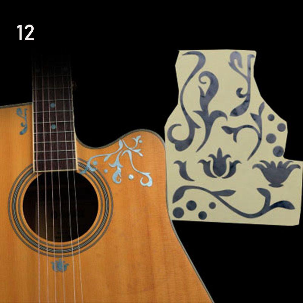 Decorations Ultra Thin Stickers Guitarra Accessories Fretboard Sticker Cross Inlay Decals
