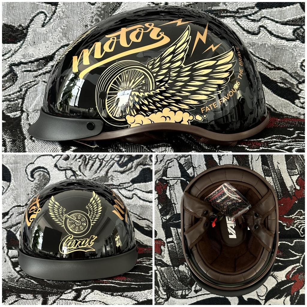 Ретро бейсболка шлем крутые наклейки для мотоциклов скутеров скейтбордов моющаяся подкладка встроенный козырек