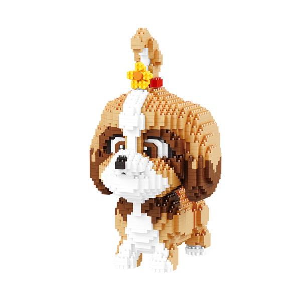 My Pet Nanoblock-Large Shiba Inu, Large Shiba Inu, популярные корейские игрушки