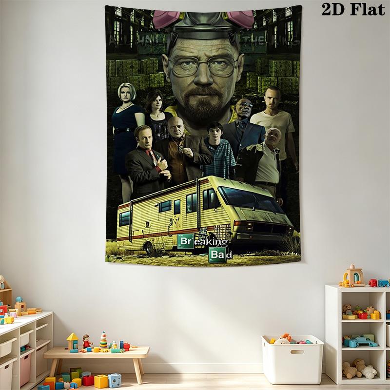 Bad Visual Masterpiece Tapestry Background Cloth Wallmounted Homestay Soft Decoration Tapestry Christmas Gift Wall Covering Decoration