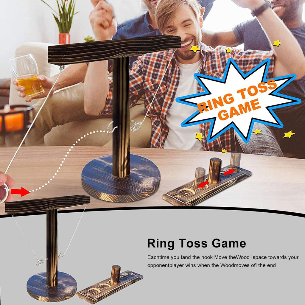 Ring Toss Game, Play Platoon Hook and Ring Toss Battle Game with Scoreboard