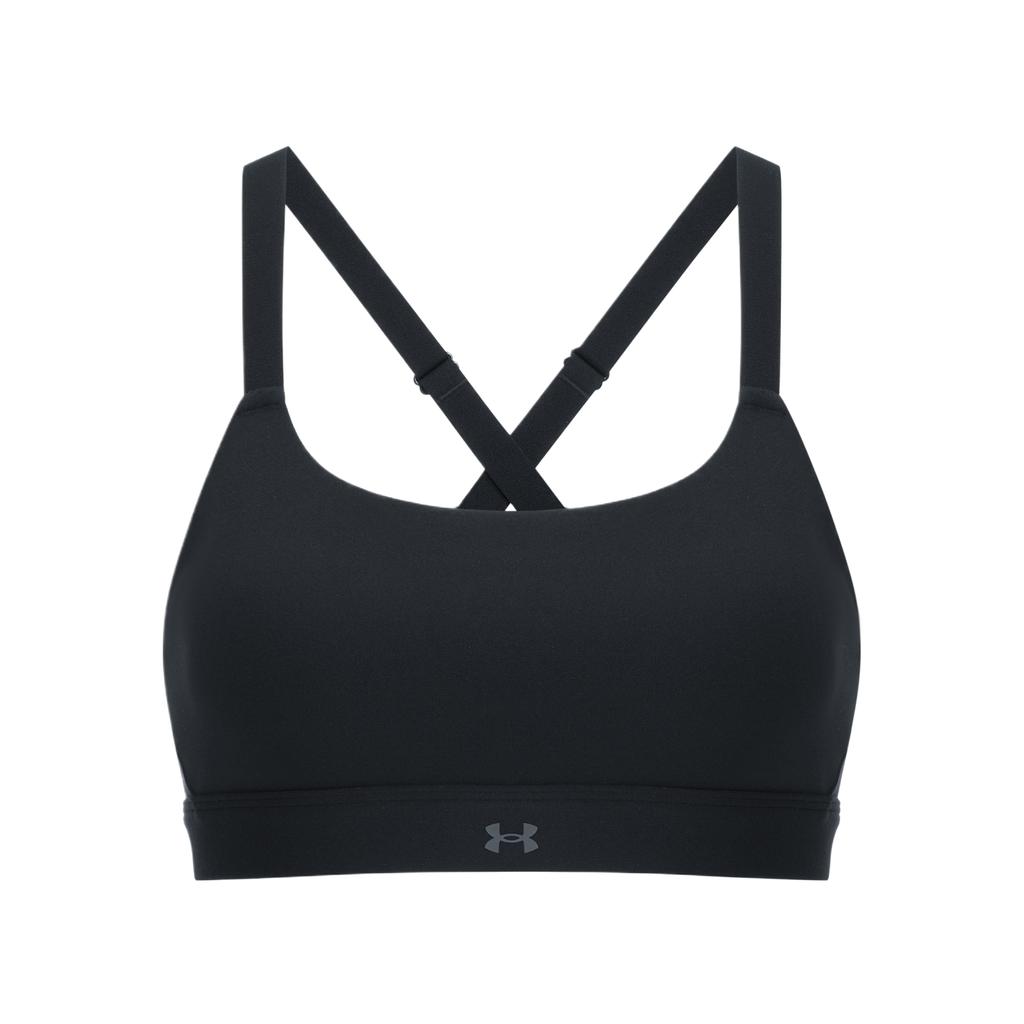 Under Armour Спортивный бюстгальтер без рукавов, однотонный, с поддержкой, женское нижнее белье 6013738-008