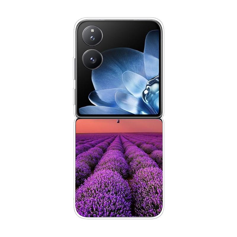 Твердая ПК-накладка для Xiaomi Mix Flip Противоударный чехол для телефона для Mi Mix Flip 5G Ультратонкая задняя прозрачная накладка MixFlip Чехол Coque Funda