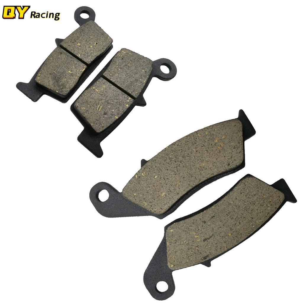 Передние и задние тормозные колодки для мотокросса для Kawasaki KX250F KX450F KLX450R KX 250F 450F KLX 450R KX250-F KX450-F KLX450-R 2004-2017
