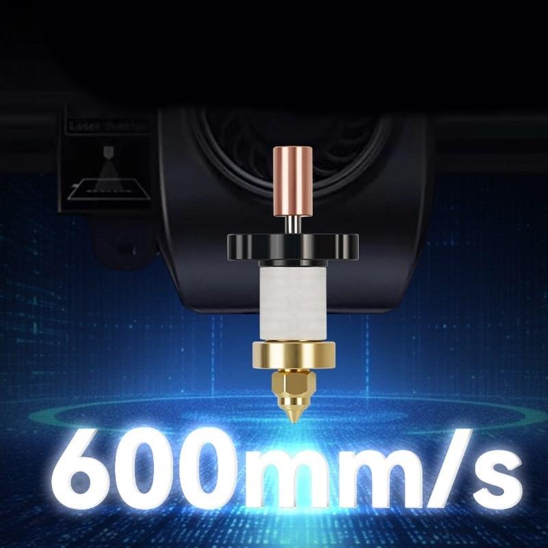 Hotend Updated Kit For K1 300C High Temperature Hotend 3D Printer Ceramic Heating Block Kit High Speed Printing