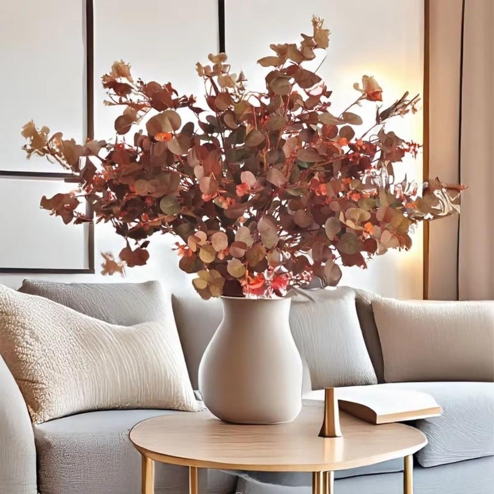 75cm Artificial Eucalyptus Leaves Greenery Artificial Plants New Home Decoration Photography Props