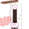Реалистичный дилдо с дистанционным управлением, вибратор с большим пенисом, женская мастурбация точки G, стимулятор влагалища, анальный массажер, секс-игрушки для женщин
