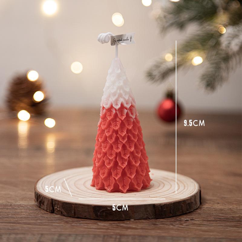 Ins Christmas Tree Aromatherapy Candle Home Creative Styling Candle Souvenir Christmas Gift