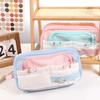 Large Capacity Student Pencil Case Multi-layer Gel Pen Organizer Cute Pencil Pouch  Stationery