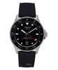 Seastar 1000 GMT Rubber Strap Black Dial Quartz Diver's T120.852.17.051.00 300M Men's Watch