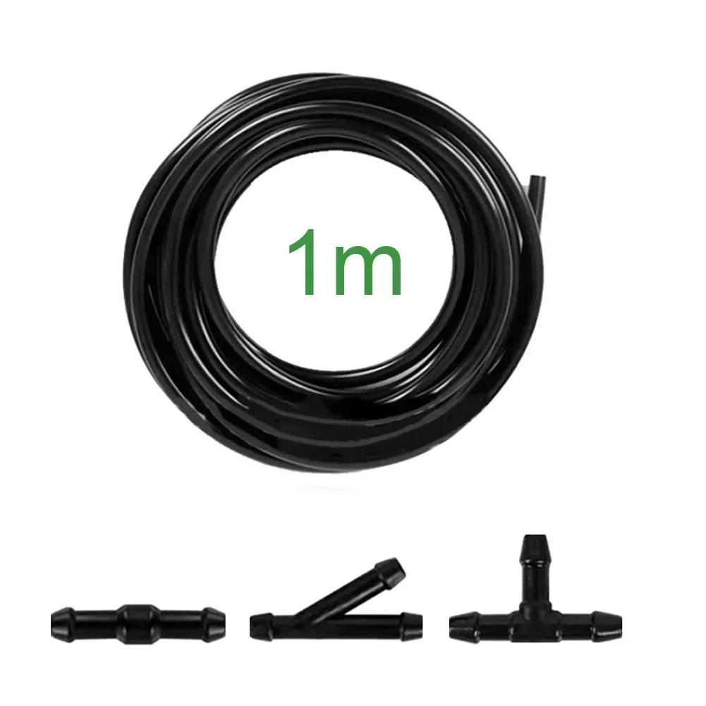 5M/1M Трубка для дворников автомобиля Трубка для стеклоомывателя с 30/3 шт. Т/Y/I-образными разветвителями Соединитель шланга омывателя лобового стекла Лобовое стекло