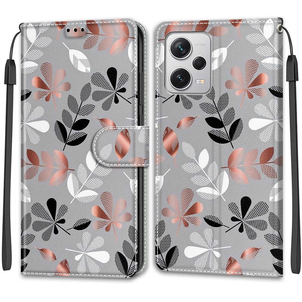 Роскошный окрашенный кожаный чехол для Redmi Note12 Note11 Note10 Note9 Note8T Защитный чехол-книжка для Redmi 10C K40S 9A 9C 10A 6A 7A Redmi10