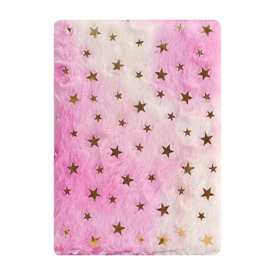 Дневник для девочек, блокнот с рисунком радужного сердца, плюшевый журнал с замком, формат А5, секретный дневник, вышивка, письмо, блокнот для рисования