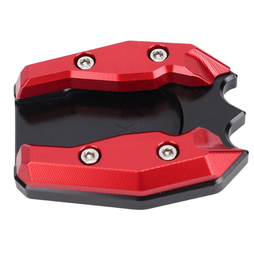 Motorcycle Kickstand Extender Pad Enlarger CNC Aluminum Alloy Anti Skid Side Stand Extension Plate Pad Replacement for