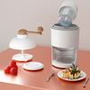 Manual Shaved Ice Machine Snow Cone Machine No Battery Required Sharp Blade Compact Size Detachable Portable Ice Crusher