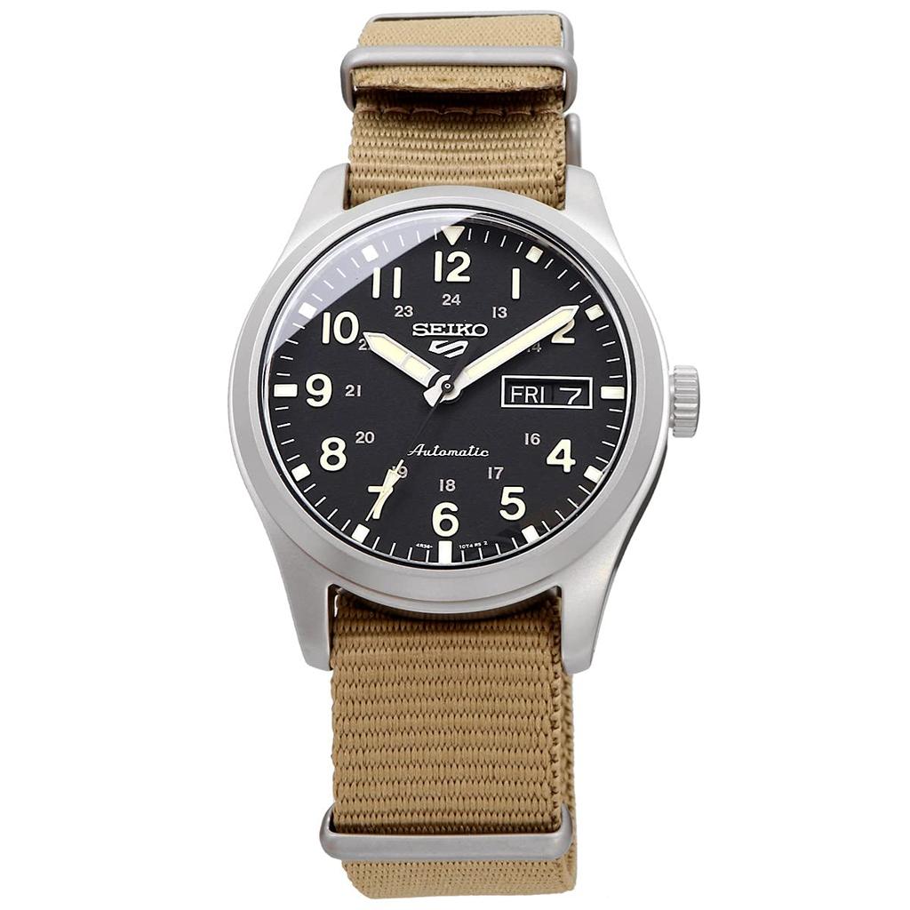 Seiko Мужские автоматические наручные часы 5 Sports Limited Edition SRPG35K1 Бежевые