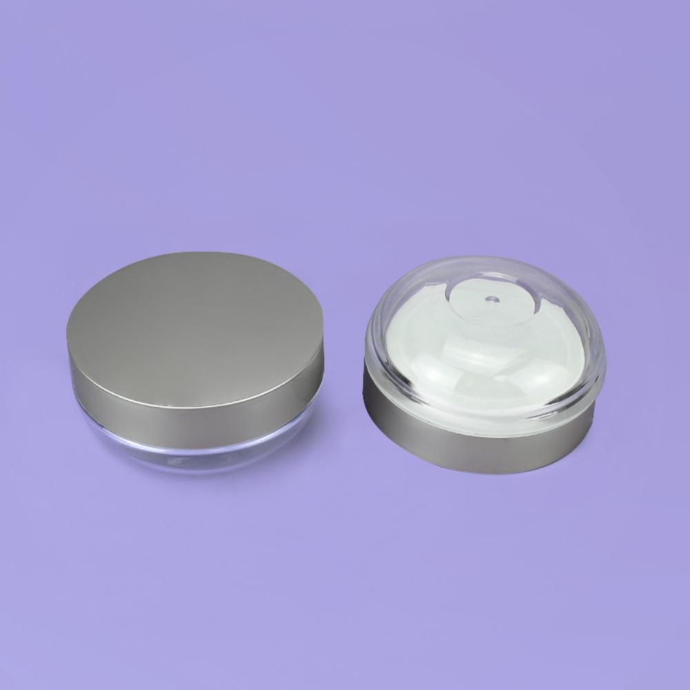 Пластиковый контейнер для косметики с сифтером, коробка для пудры оптом, удобная баночка для рассыпчатой пудры, для женщин/девушек