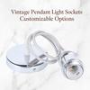 Chandelier Lamp Socket  Metal Lamp Base E27 Pendant Lamp Socket Metal Pendant Light Base For Pendant Light Renovation Bar