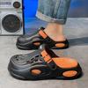 Cave Shoes Men's and Women's Same Summer Non-slip Wear-resistant Beach Shoes Casual Sports Daily Driving Cool Slippers