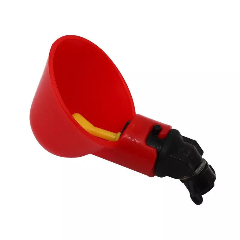 10PCS Automatic Feeder Poultry Water Drinking Cups for Poultry Chicken Hen Birds