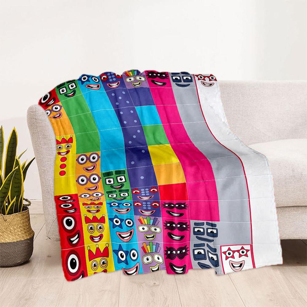 Numberblocks Blanket Ultrasoft Great For Sofa Bedding Couch Four Seasons Universal Modern Style Best Holiday Gift For Friends Family