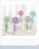 Handheld Mini USB Fan: Portable, Rechargeable Desktop Fan with Cross-Border Lighting