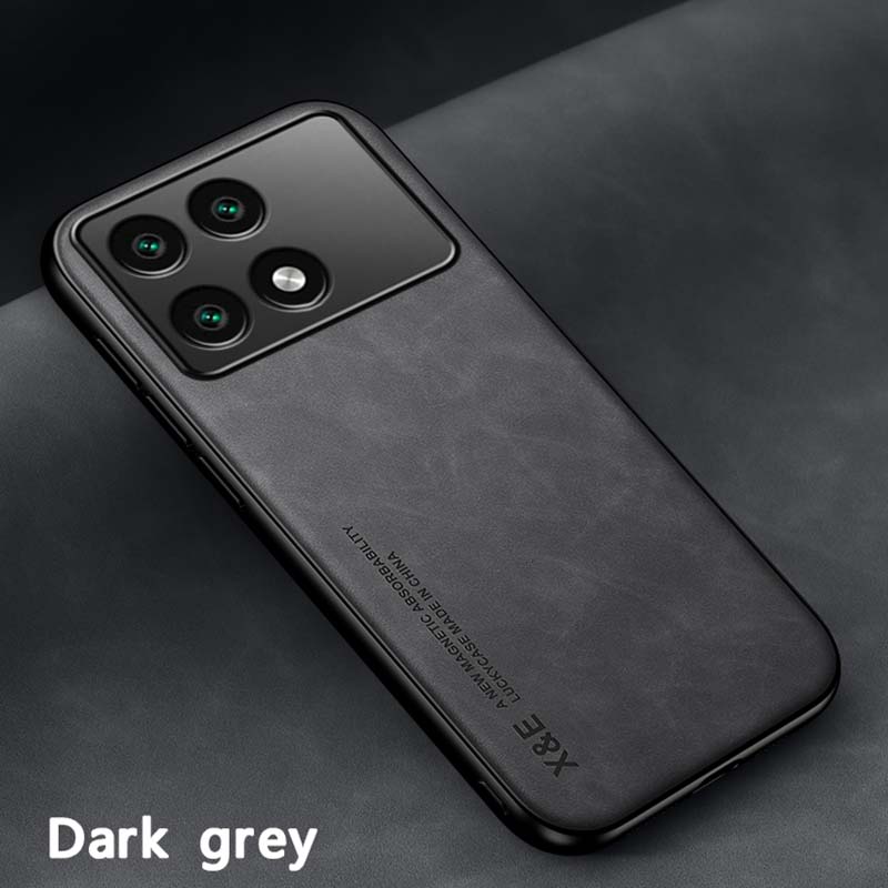 Противоударный чехол для Xiaomi Mi Poco F6 Pro F5 Защитный чехол Магнитный автомобильный держатель для телефона Coque Fundas Capa для Mi Poco X6 Pro X5