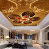 3d фото обои в европейском стиле, роскошный золотой цветок, потолочная фреска, роскошная гостиная, спальня, декор, настенная фреска