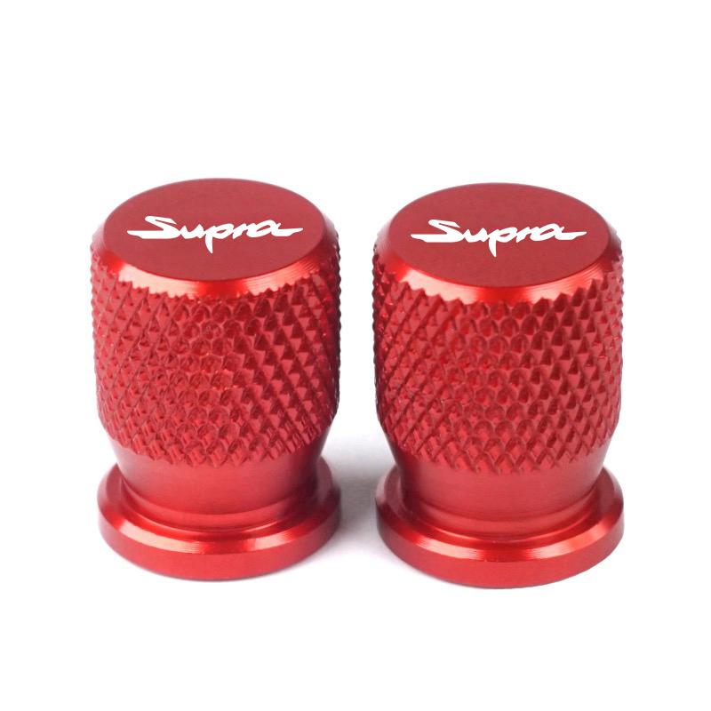 WNIS1 4pcs Car Wheel Tire Valve Caps for Toyota Supra mk3 mk4 accessories Aluminum Airtight Covers Badge Emblem