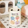 Cute Garbage Bin Plastic Paper Basket Dustbin Waste Bin Living Room