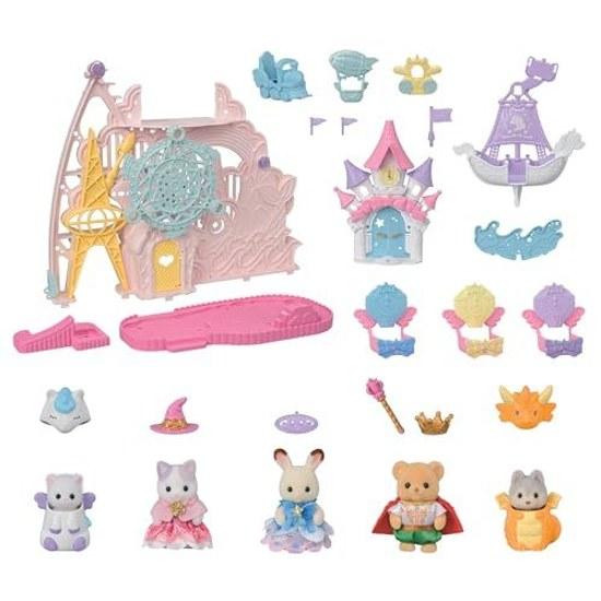 Sylvanian Families Замок Парка Развлечений Цвета Мечты -Счастье Мечты- CO-81 ST Сертификация Mark 3 года и старше Игрушка Кукольный Домик EPOCH