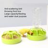 Bird Food Dispenser Eight Grid Feed Reusable Durable Parrot Water Feeder Pet Supplies