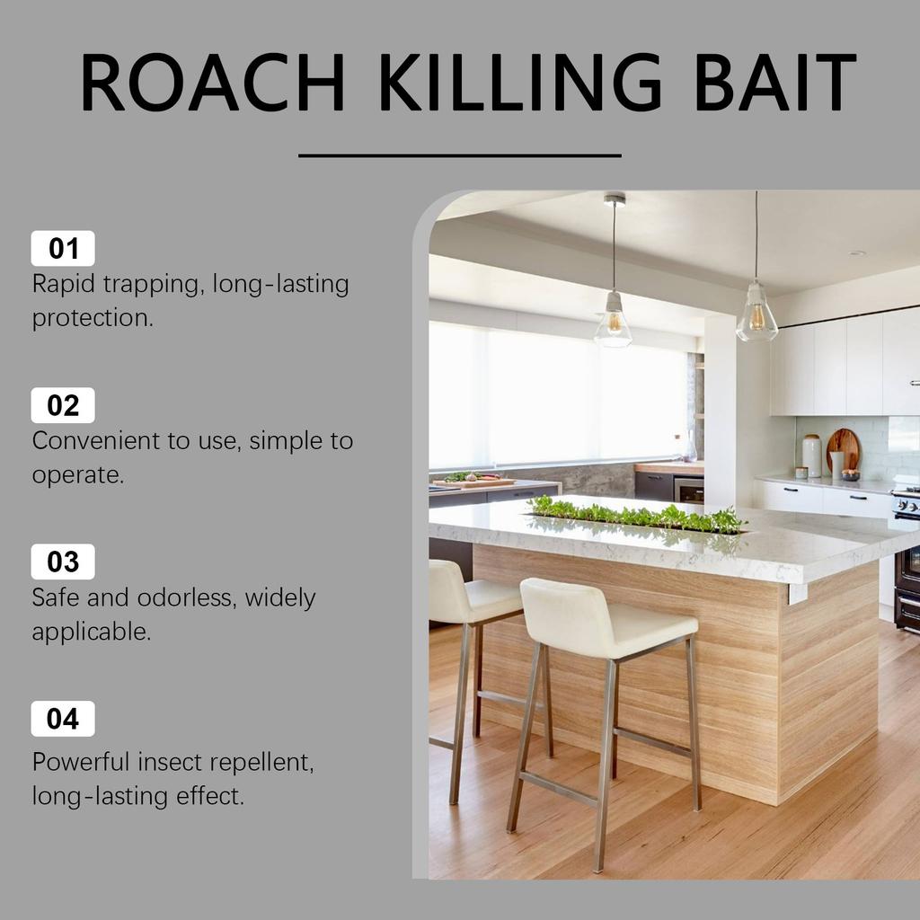 Станция уничтожения тараканов для дома, патч от тараканов на кухне
