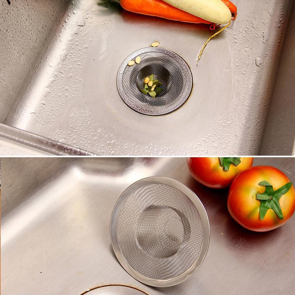 Kitchen New Hair Clean Up Shower Sewer Anti Clog Waste Catcher Mesh Trap Drain Filter Sink Strainer