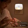 Motion Sensor EU US Plug Lamp Nightlights Night Lamp  For Children Bedroom Decoration