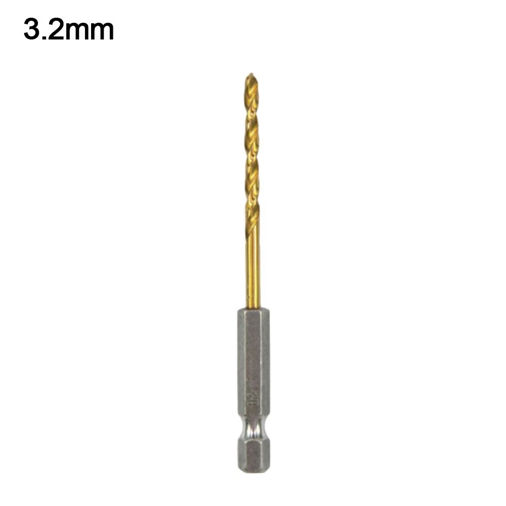 High Quality 1.5mm-10.0mm 1/4 Hex Shank High Speed Hexagonal Handle Twist Drill Drill Bit Set