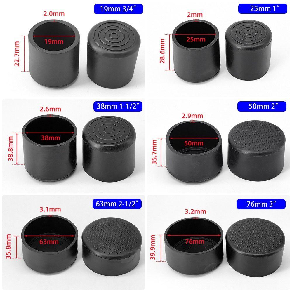 1 шт., ножки для мебели, круглая пробка для труб, защитные накладки на пол, накладки на торцы трубок, новые колпачки для ножек стула