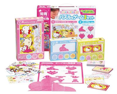 Игра-головоломка «Персонажи Санрио» 3 набора и PGS-003