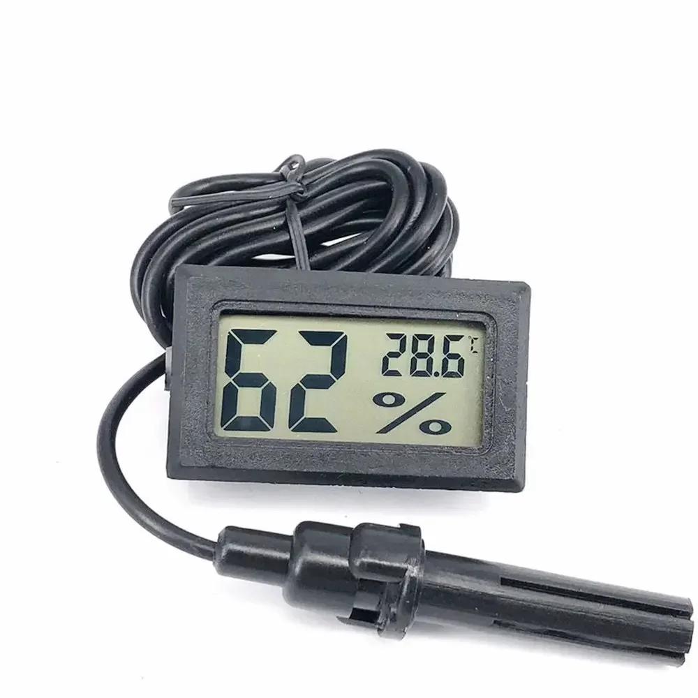 Electronic Thermometer High Precision Parrot Thermometer Hygrometer Reptile Pet Incubation Breeding Turtle Gecko Hermit Crab