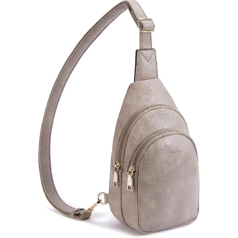 Telena Crossbody Bags for Women Leather Cross Body Sling Bag for Woman Travel