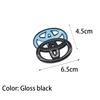 2026 New For Toyota Car Steering Wheel Decorative Stickers  Steering Wheel Logo Car Logo Sticker Label For Toyota Gazoo R Coroll