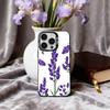P-Фиолетовый L-лавандовый чехол для телефона для iPhone17,16,15,14,13,12,11 Plus,Pro Max Черный Серебристый конфетный чехол для телефона