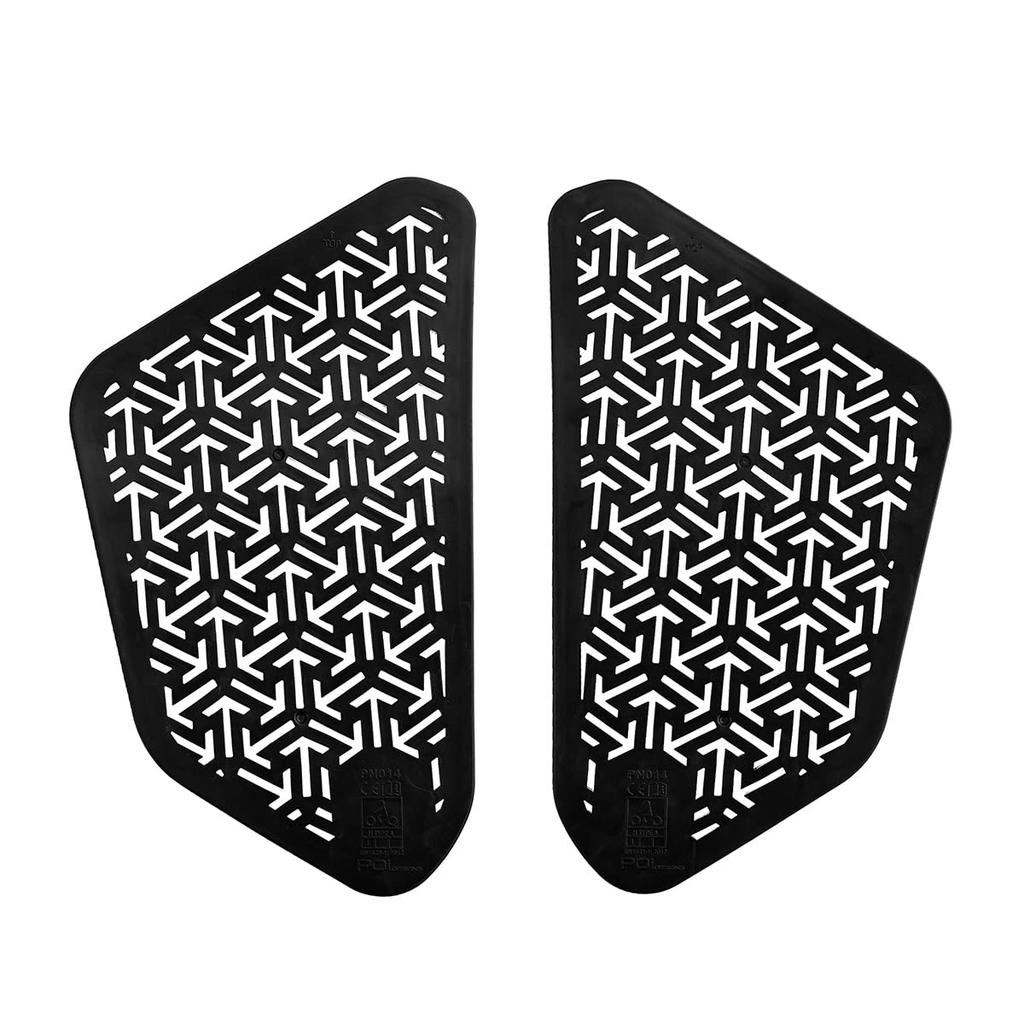 Komine SK-842 Enigma Мотоциклетный поясной протектор Боковой поясной протектор, Черный Свободный Стандарт CE2